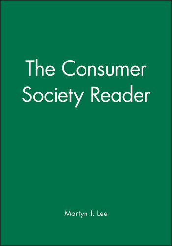 The Consumer Society Reader book cover by 