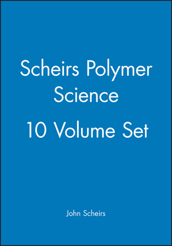 Scheirs Polymer Science, 10 Volume Set book cover by John Scheirs