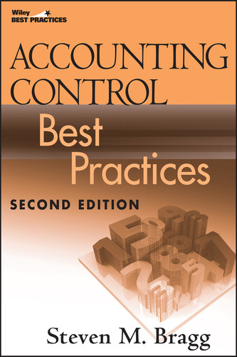 Accounting Control Best Practices book cover by Steven M. Bragg