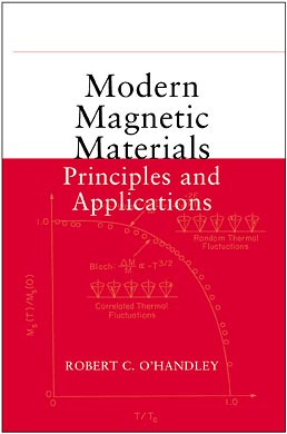 Modern Magnetic Materials: Principles and Applications book cover by Robert C. O'Handley