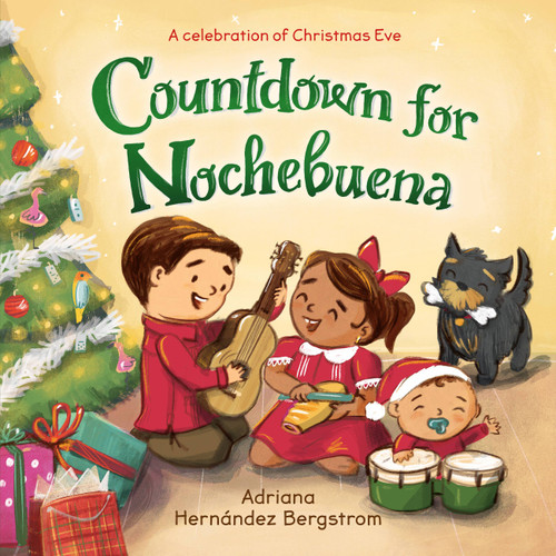 Countdown for Nochebuena book cover by Adriana Hernández Bergstrom