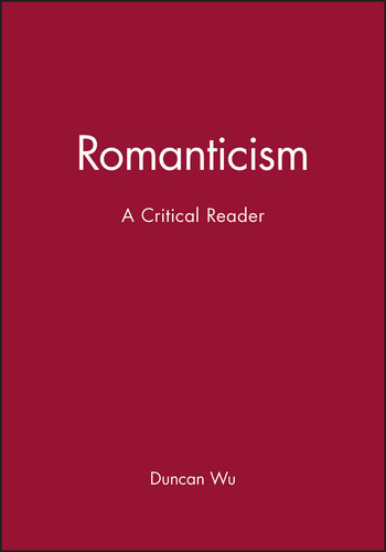 Romanticism: A Critical Reader (Blackwell Critical Reader) book cover by Duncan Wu