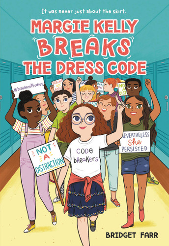 Margie Kelly Breaks the Dress Code book cover by Bridget Farr