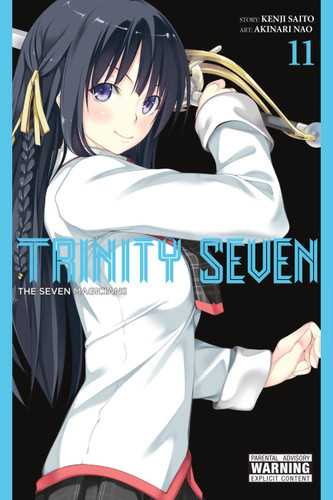 Trinity Seven, Vol. 11: The Seven Magicians (Trinity Seven #11) book cover by Kenji Saito