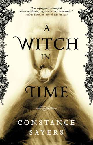 A Witch in Time book cover by Constance Sayers
