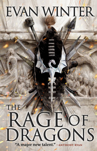 The Rage of Dragons (The Burning #1) book cover by Evan Winter