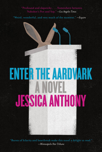 Enter the Aardvark book cover by Jessica Anthony