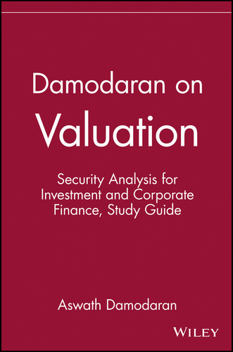 Damodaran on Valuation, Study Guide: Security Analysis for Investment and Corporate Finance book cover by Aswath Damodaran