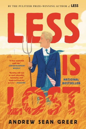 Less Is Lost (The Arthur Less Books #2) book cover by Andrew Sean Greer