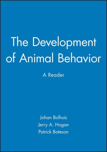 The Development of Animal Behavior: A Reader book cover by 