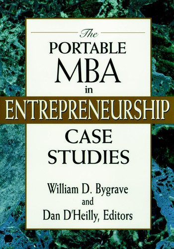 The Portable MBA in Entrepreneurship Case Studies (The Portable MBA Series) book cover by 