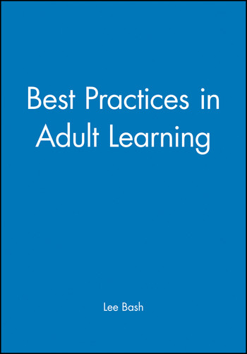 Best Practices in Adult Learning book cover by 