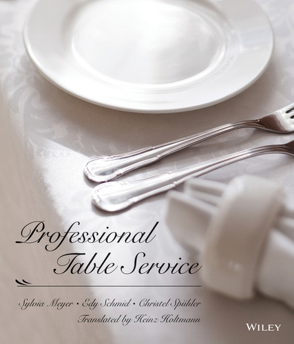 Professional Table Service book cover by Sylvia Meyer, Edy Schmid, Christel Spühler