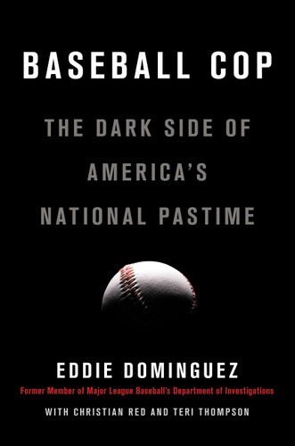 Baseball Cop book cover by Eddie Dominguez