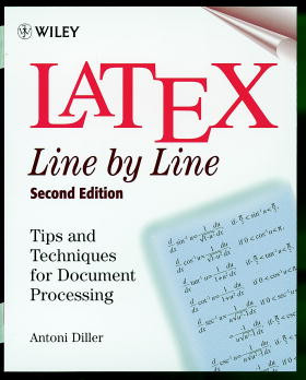 LaTeX: Line by Line: Tips and Techniques for Document Processing book cover by Antoni Diller