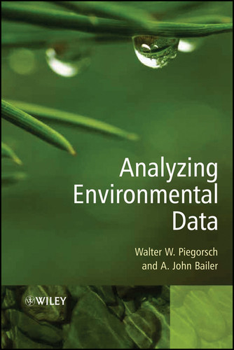 Analyzing Environmental Data book cover by Walter W. Piegorsch, A. John Bailer