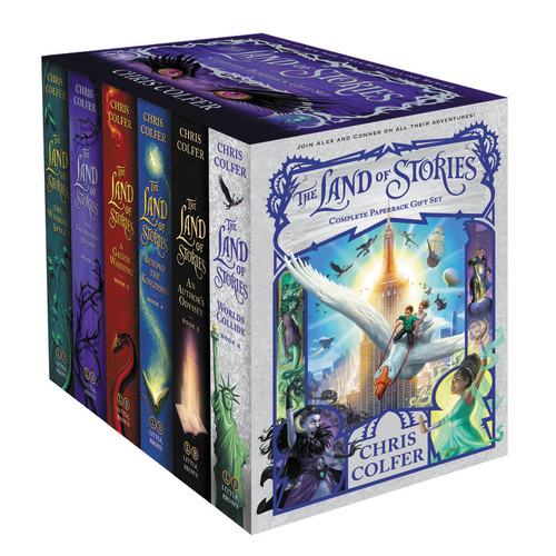 The Land of Stories Complete Paperback Gift Set (The Land of Stories) book cover by Chris Colfer