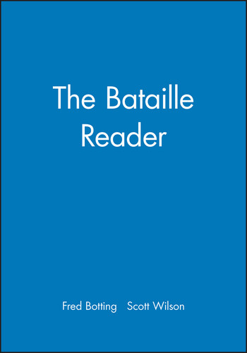 The Bataille Reader (Wiley Blackwell Readers) book cover by 