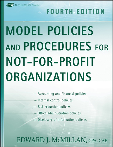 Model Policies and Procedures for Not-for-Profit Organizations book cover by Edward J. McMillan