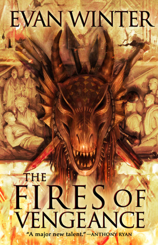 The Fires of Vengeance (The Burning #2) book cover by Evan Winter