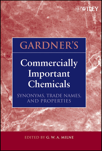 Gardner's Commercially Important Chemicals: Synonyms, Trade Names, and Properties book cover by 