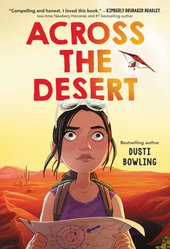 Across the Desert book cover by Dusti Bowling