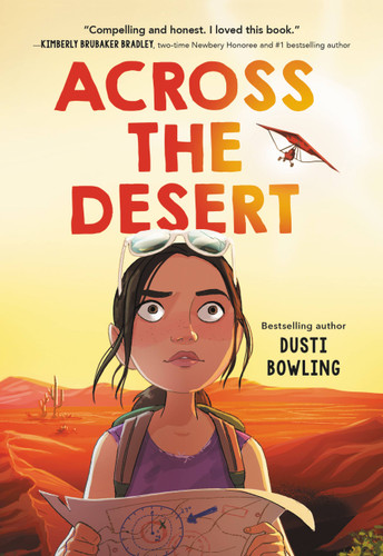 Across the Desert book cover by Dusti Bowling