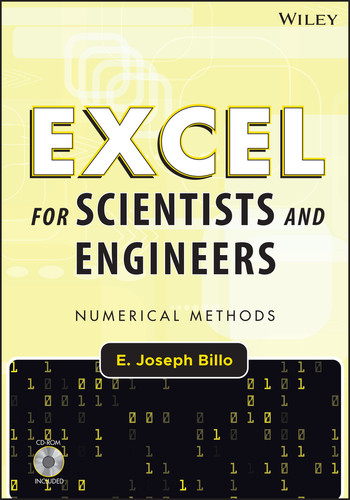 Excel for Scientists and Engineers: Numerical Methods book cover by E. Joseph Billo