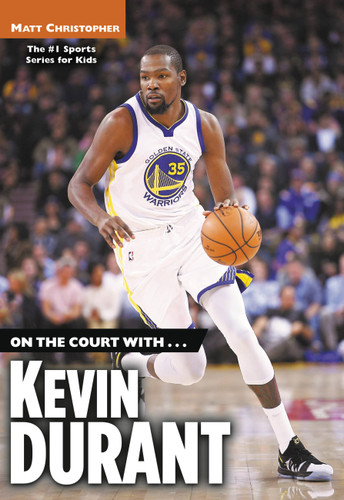 On the Court with...Kevin Durant book cover by Matt Christopher