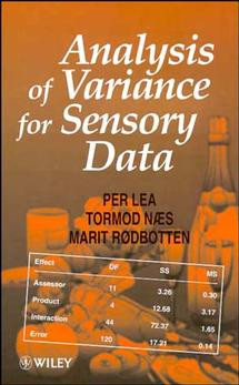 Analysis of Variance for Sensory Data book cover by Per Lea, Tormod Næs, Marit Rødbotten