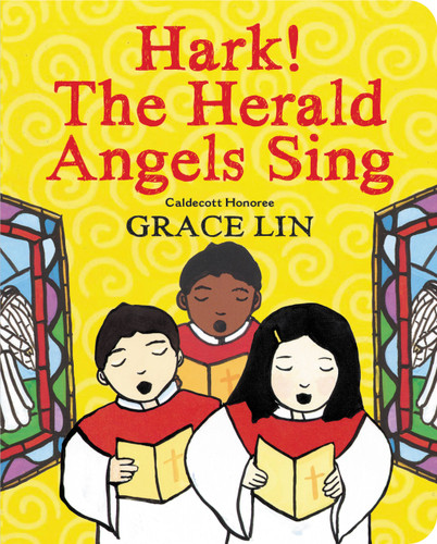 Hark! The Herald Angels Sing book cover by Grace Lin