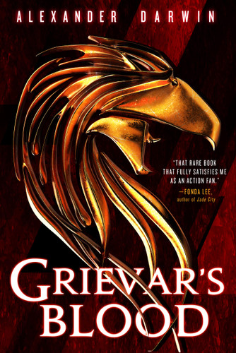 Grievar's Blood (The Combat Codes #2) book cover by Alexander Darwin