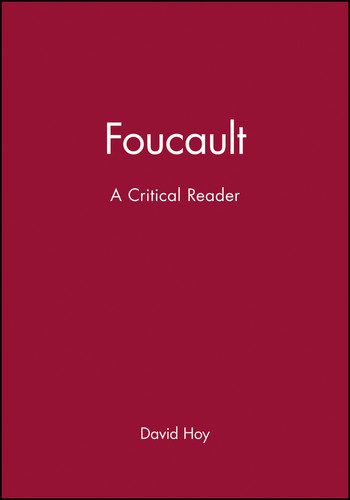 Foucault: A Critical Reader (Blackwell Critical Reader) book cover by 