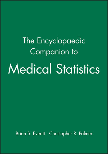 The Encyclopaedic Companion to Medical Statistics book cover by Brian S. Everitt, Christopher R. Palmer