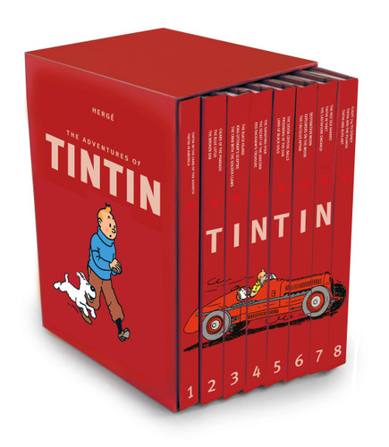 The Adventures of Tintin: The Complete Collection (The Adventures of Tintin) book cover by Hergé
