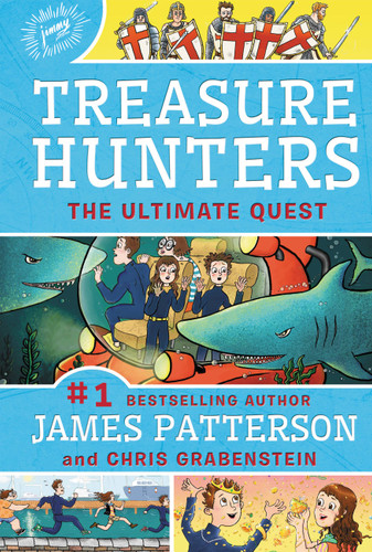 Treasure Hunters: The Ultimate Quest (Treasure Hunters #8) book cover by James Patterson, Chris Grabenstein