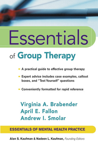 Essentials of Group Therapy (Essentials of Mental Health Practice) book cover by Virginia M. Brabender, Andrew I. Smolar, April E. Fallon