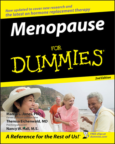Menopause For Dummies book cover by Marcia L. Jones, Theresa Eichenwald, Nancy W. Hall