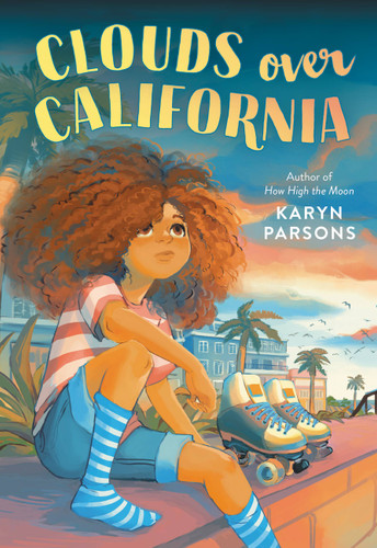 Clouds over California book cover by Karyn Parsons