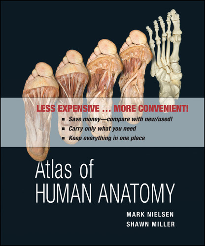 Atlas of Human Anatomy book cover by Mark Nielsen, Shawn D. Miller
