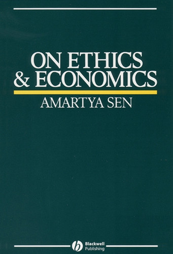 On Ethics and Economics book cover by Amartya K. Sen