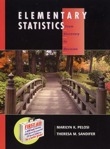 Elementary Statistics: From Discovery to Decision book cover by Marilyn K. Pelosi, Theresa M. Sandifer