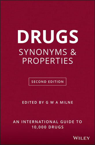 Drugs: Synonyms and Properties book cover by G. W. A. Milne