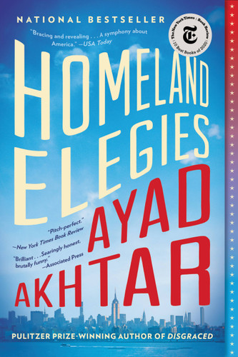Homeland Elegies: A Novel book cover by Ayad Akhtar