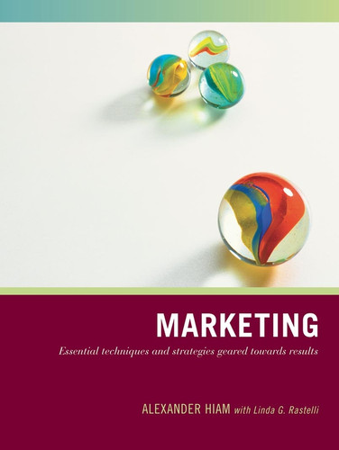 Wiley Pathways Marketing book cover by Alexander Hiam