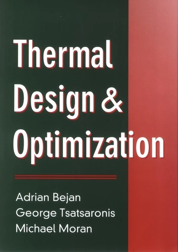 Thermal Design and Optimization book cover by Adrian Bejan, George Tsatsaronis, Michael J. Moran