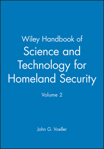 Wiley Handbook of Science and Technology for Homeland Security, Volume 2 book cover by John G. Voeller