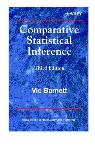 Comparative Statistical Inference (Wiley Series in Probability and Statistics) book cover by Vic Barnett