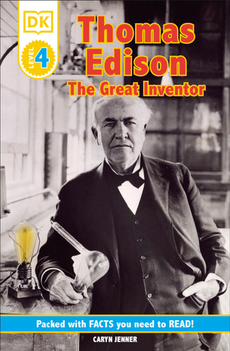 DK Readers L4: Thomas Edison: The Great Inventor (DK Readers Level 4) book cover by Caryn Jenner