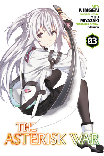 The Asterisk War, Vol. 3 (manga) (The Asterisk War Manga #3) book cover by Yuu Miyazaki